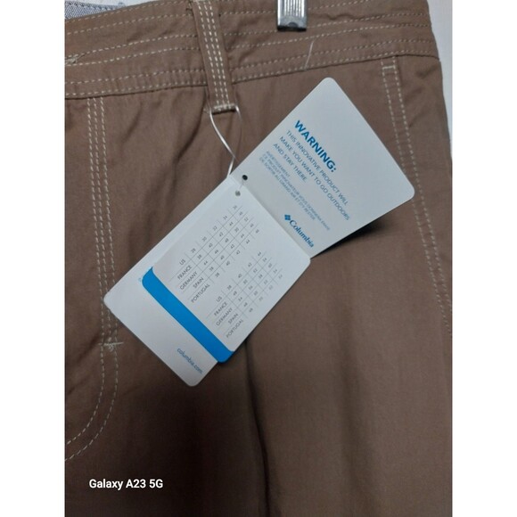 Columbia Men's 38 Chatfield Range Short Brown NWT - Picture 4 of 13